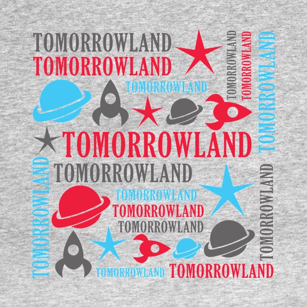 Tomorrowland Block by Geek Tees